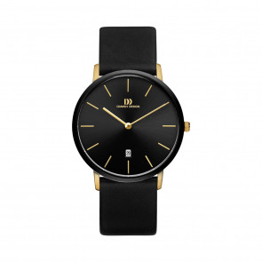 Correa de reloj Danish Design IQ15Q1030 Cuero Negro 20mm